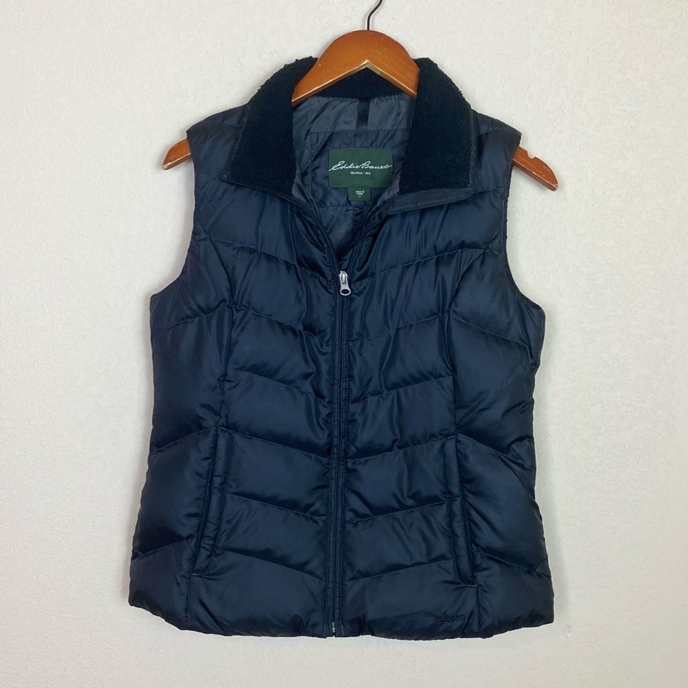 Eddie Bauer Women’s Goose Down Puffer Vest Sz S